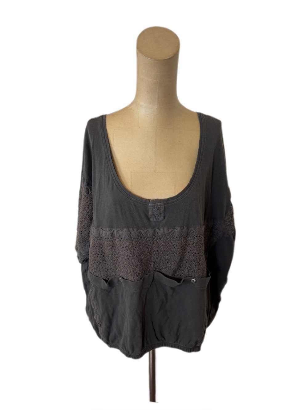 Vintage Y2K Free People Short Sleeve Top Size Large